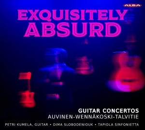Kumela Petri Tapiola Sinfonietta - Equisitely Absurd - Guitar Concerto in the group Externt_Lager /  at Bengans Skivbutik AB (5505869)