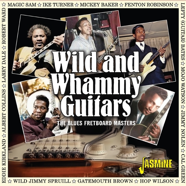 Various - Wild & Whammy Guitars - The Blues Fretboard Masters in the group CD / Bestsellers at Bengans Skivbutik AB (5505898)
