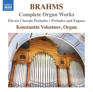 Brahms Johannes - Complete Organ Works in the group Externt_Lager /  at Bengans Skivbutik AB (5506098)