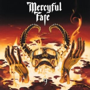 Mercyful Fate - 9 (Yellow Ochre W/ Blue Swirls Viny in the group Minishops / Mercyful Fate at Bengans Skivbutik AB (5506261)