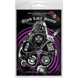 Black Label Society - Zakk Wylde Plectrum Pack in the group MERCHANDISE / Merch / Hårdrock at Bengans Skivbutik AB (5506459)