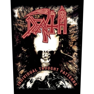 Death - Individual Thought Patterns Standard Patch in the group MERCHANDISE / Merch / Hårdrock at Bengans Skivbutik AB (5506460)