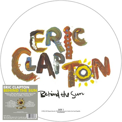 Eric Clapton - Behind The Sun (Picture Disc) in the group VINYL / Pop-Rock at Bengans Skivbutik AB (5506670)