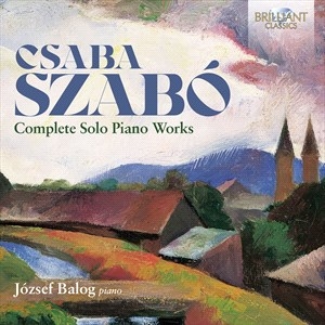 Szabo Csaba - Complete Solo Piano Works in the group Externt_Lager /  at Bengans Skivbutik AB (5507094)