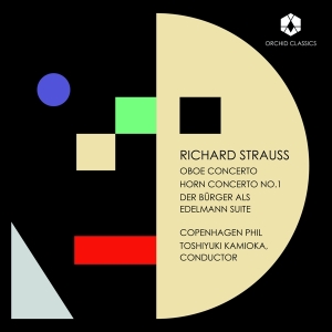 Copenhagen Philharmonic Orchestra - Richard Strauss: Oboe Concerto / Horn Concerto No. 1 / Der Burger Als Edelmann Suite in the group Externt_Lager /  at Bengans Skivbutik AB (5507199)