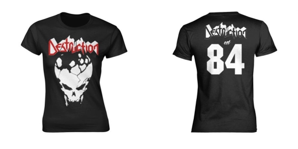 Destruction - T/S Est 84 Girlie (Xxl) in the group MERCH / Clothing / T-shirts at Bengans Skivbutik AB (5507733)