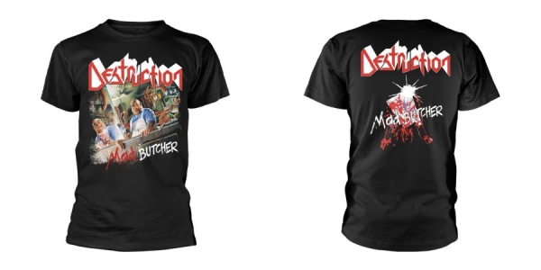 Destruction - T/S Mad Butcher (L) in the group MERCHANDISE / T-shirt / Heavy Metal at Bengans Skivbutik AB (5507738)