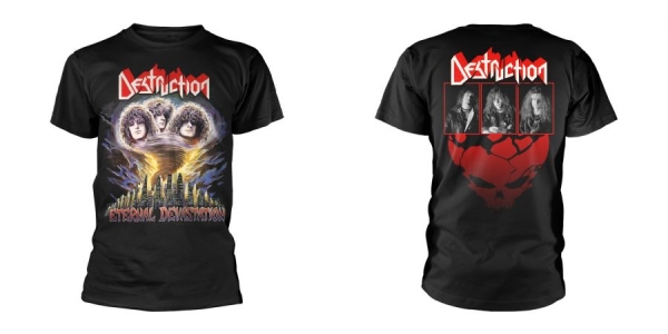 Destruction - T/S Eternal Devastation (Xl) in the group MERCHANDISE / T-shirt / Heavy Metal at Bengans Skivbutik AB (5507744)