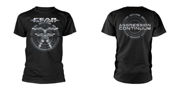 Fear Factory - T/S Aggression Continuum (L) in the group MERCH / Clothing / T-shirts at Bengans Skivbutik AB (5508174)