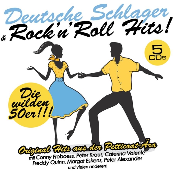 Deutsche Schlager & Rock'n'roll Hit - Various in the group CD / Bestsellers at Bengans Skivbutik AB (550830)