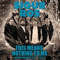Sigur Ros - This Means Nothing To Me (2 Cd) in the group CD / Pop-Rock at Bengans Skivbutik AB (5508303)