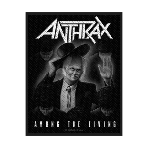 Anthrax - Among The Living Standard Patch in the group MERCHANDISE / Accessoarer / Hårdrock at Bengans Skivbutik AB (5508612)