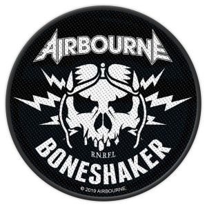 Airbourne - Patch - Boneshaker in the group MERCHANDISE / Accessoarer / Hårdrock at Bengans Skivbutik AB (5508617)