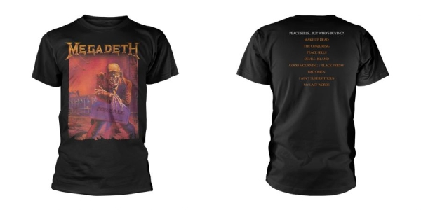 Megadeth - T/S Peace Sells... (L) in the group MERCHANDISE / T-shirt / Heavy Metal at Bengans Skivbutik AB (5508915)