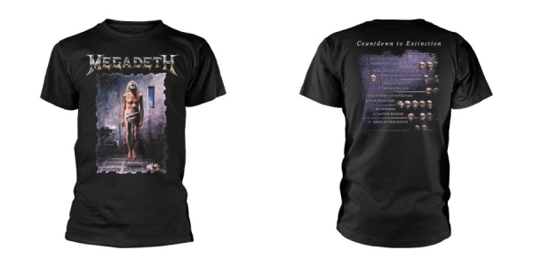 Megadeth - T/S Countdown To Extinction (Xxxl) in the group MERCHANDISE / T-shirt / Heavy Metal at Bengans Skivbutik AB (5508925)