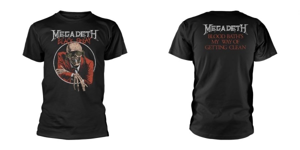 Megadeth - T/S Black Friday (Xxxl) in the group MERCH / Clothing / T-shirts at Bengans Skivbutik AB (5508936)