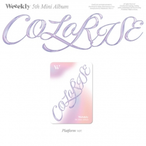 Weeekly - ColoRise (Plattform Ver.) in the group CD / K-Pop at Bengans Skivbutik AB (5508978)