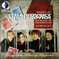 Tschaikowsky/Schostakowitsch - String Quartet No 1 in the group CD / Klassiskt at Bengans Skivbutik AB (5509043)