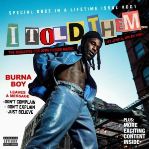 Burna Boy - I Told Them... in the group OTHER / -Start Vinyl-N at Bengans Skivbutik AB (5509459)