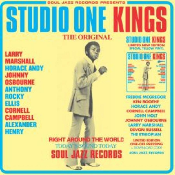 Soul Jazz Records Presents - Studio One Kings (Yellow Vinyl) in the group VINYL / Bestsellers at Bengans Skivbutik AB (5509630)
