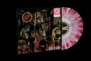 Slayer - Reign In Blood (Clear W/Red Splatter) i gruppen VI TIPSAR / Fredagsreleaser / Fredag Den 1:a Mars 2024 hos Bengans Skivbutik AB (5509744)