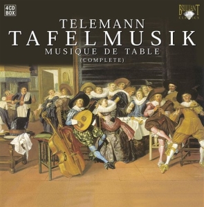 Telemann G P - Tafelmusik (Complete) in the group CD / Klassiskt at Bengans Skivbutik AB (5509873)