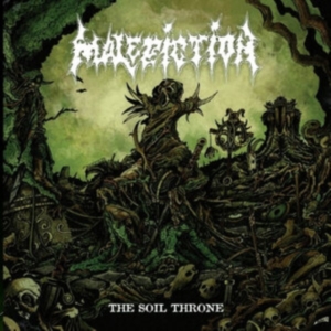 Malediction - Soil Throne The (Splatter Vinyl Lp) in the group VINYL / Hårdrock at Bengans Skivbutik AB (5509952)
