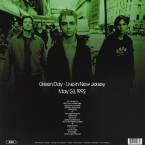 Green Day - Live In New Jersey 1992 in the group Labels /  at Bengans Skivbutik AB (5510018)