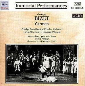 Bizet Georges - Bizet:Carmen in the group CD / Klassiskt at Bengans Skivbutik AB (5510025)