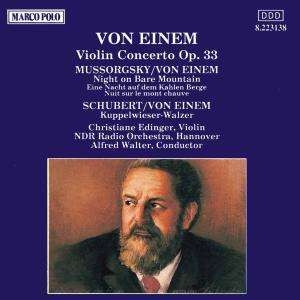 Einem Gottfried Von - Violin Conc in the group CD / Klassiskt at Bengans Skivbutik AB (5510078)