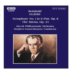 Gliere Reinhold - Symphony No. 1, The Sirens in the group CD / Klassiskt at Bengans Skivbutik AB (5510080)
