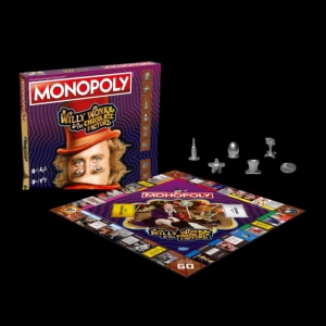 Willy Wonka - And The Chocolate Factory Monopoly in the group CDON - Exporterade Artiklar_Manuellt / Merch_CDON_exporterade at Bengans Skivbutik AB (5510183)