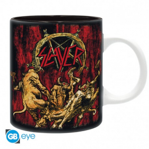 Slayer - Mug - 320 Ml - Hell Awaits in the group MERCHANDISE / Merch / Hårdrock at Bengans Skivbutik AB (5510192)