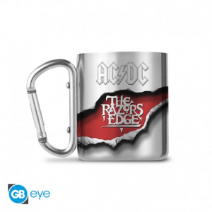 Ac/Dc - Mug Carabiner - Razors Edge in the group MERCH / Minsishops-merch / Ac/Dc at Bengans Skivbutik AB (5510194)