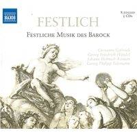 Various Artists - Festliche Musik Des Barock in the group CD / Klassiskt at Bengans Skivbutik AB (5510667)