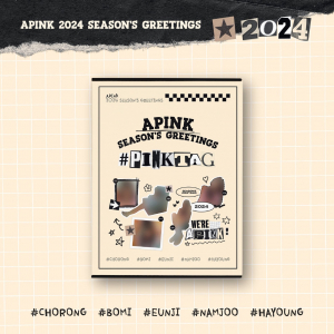 Apink - Season´s Greetings 2024 in the group MERCHANDISE / Merch / K-Pop at Bengans Skivbutik AB (5510897)