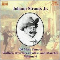 Strauss Johann Ii - 100 Most Famous Works 4 in the group CD / Klassiskt at Bengans Skivbutik AB (5510991)