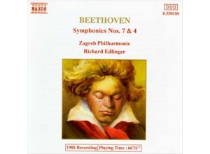 Beethoven Ludwig Van - Beethoven: Symphonies Nos. 7 & 4 in the group CD / Klassiskt at Bengans Skivbutik AB (5511050)