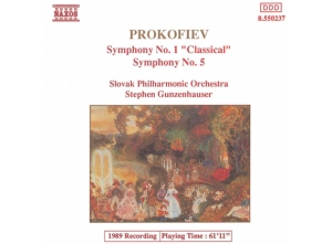 Prokofiev Sergey - Symphonies 1 & 5 in the group CD / Klassiskt at Bengans Skivbutik AB (5511053)