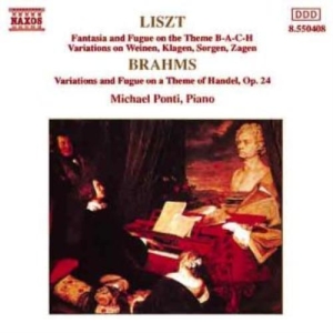 Liszt / Brahms - Piano Works in the group CD / Klassiskt at Bengans Skivbutik AB (5511062)