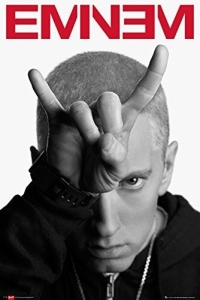 Eminem - Poster Horns 91,5 X 61 in the group MERCHANDISE / Merch / Hip Hop-Rap at Bengans Skivbutik AB (5511419)