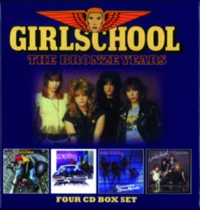 Girlschool - Bronze Years (4Cd Box Set) in the group CD / Pop-Rock at Bengans Skivbutik AB (5511591)
