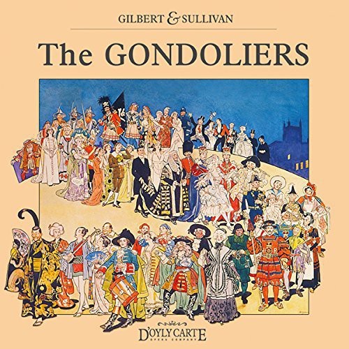 Original Cast Recording - The Gondoliers in the group CD / Bestsellers at Bengans Skivbutik AB (5511827)