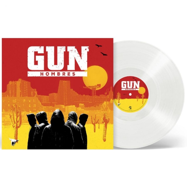 Gun - Hombres (White Vinyl) in the group OTHER / Forthcoming products - 10 percent at Bengans Skivbutik AB (5511940)