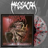 Massacra - Enjoy The Violence (Splatter Vinyl in the group OUR PICKS / Friday Releases / Friday the 16th February 2024 at Bengans Skivbutik AB (5512158)