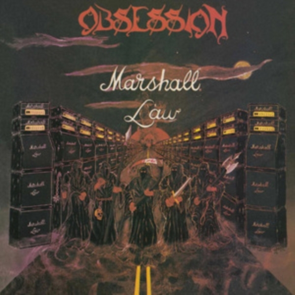 Obsession - Marshall Law (Red Vinyl Lp) in the group OUR PICKS / Friday Releases / Friday the 26th Jan 24 at Bengans Skivbutik AB (5512227)
