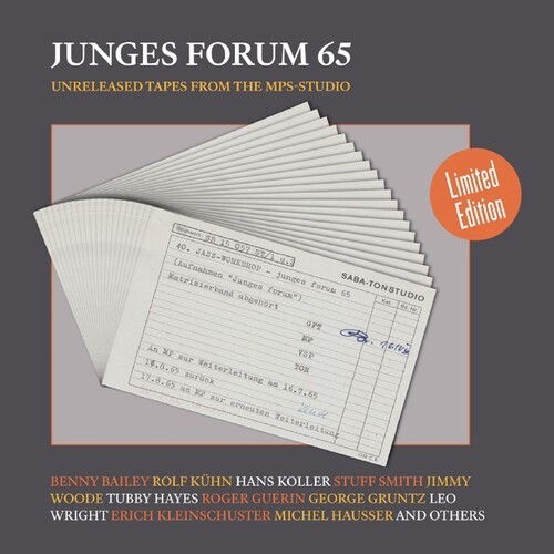 Kühn Rolf / Koller Hans / Wright - Junges Forum 65 in the group OTHER / Övrigt /  at Bengans Skivbutik AB (5512967)