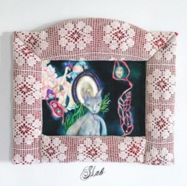 Wombo - Slab / Keesh Mountain (Cloudy Clear in the group VINYL / Pop-Rock at Bengans Skivbutik AB (5513041)