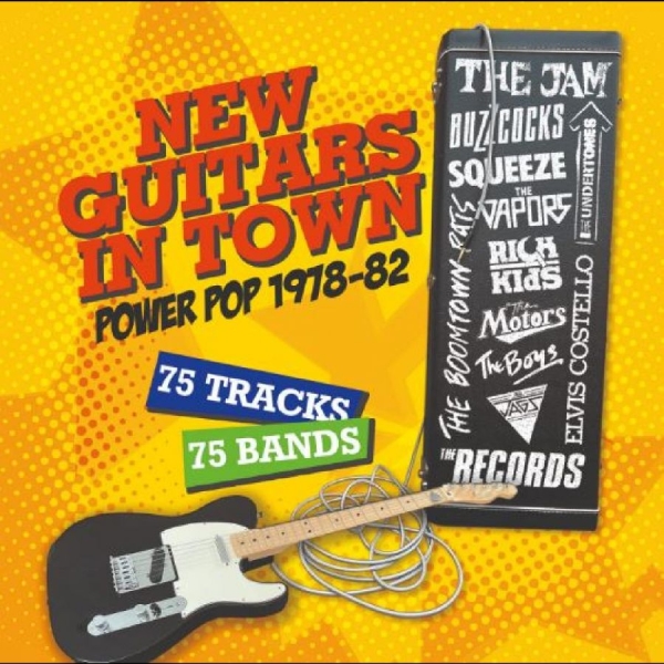 Various Artists - New Guitars In Town - Power Pop 197 in the group CD / Bestsellers at Bengans Skivbutik AB (5513080)