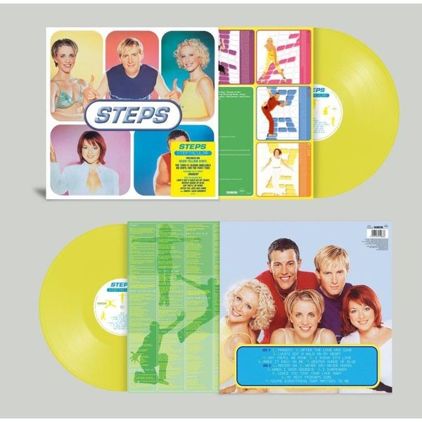 Steps - Steptacular (140G Neon Yellow Vinyl) in the group VINYL / Pop-Rock at Bengans Skivbutik AB (5513414)